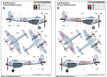 トランペッター 1/48 デ・ハビランド ホーネット F.1 プラモデル d2ldlup Amazon | トランペッター 1/48 デ・ハビランド ホーネット F.1